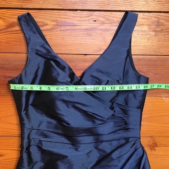 Alfred Sung Navy Bodycon Dress, EUC, 10 - Picture 7 of 14